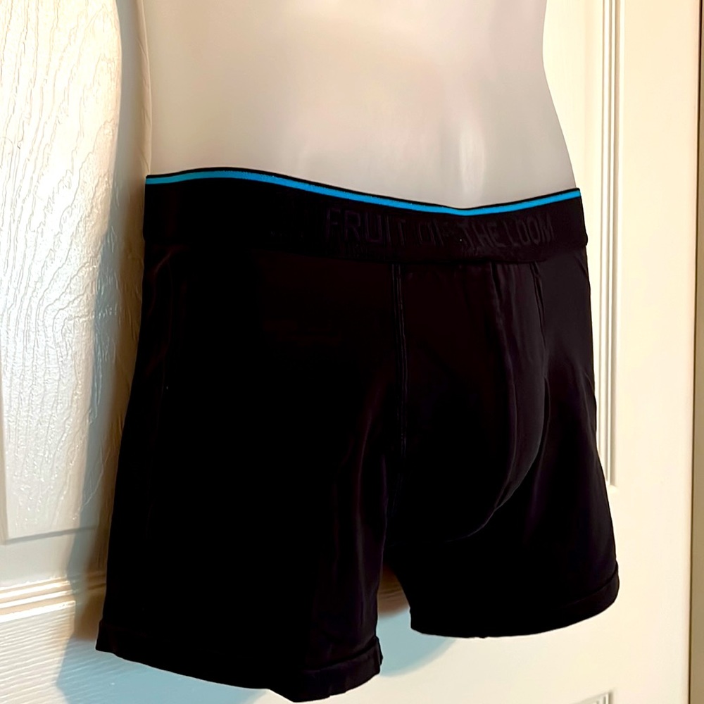 FOTL medium solid color boxer briefs (black)